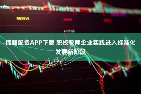 锦鲤配资APP下载 职校教师企业实践进入标准化发展新阶段