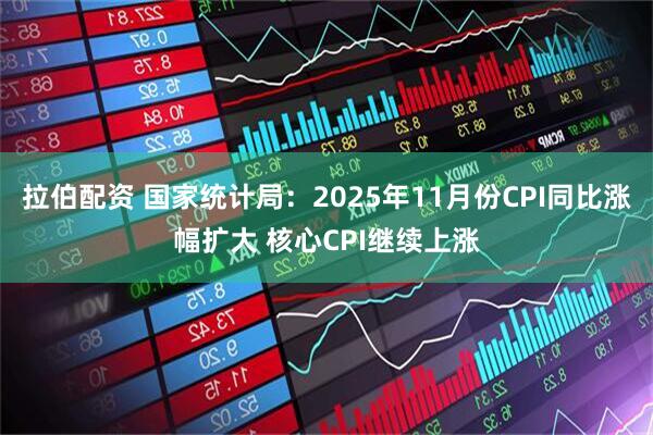 拉伯配资 国家统计局：2025年11月份CPI同比涨幅扩大 核心CPI继续上涨